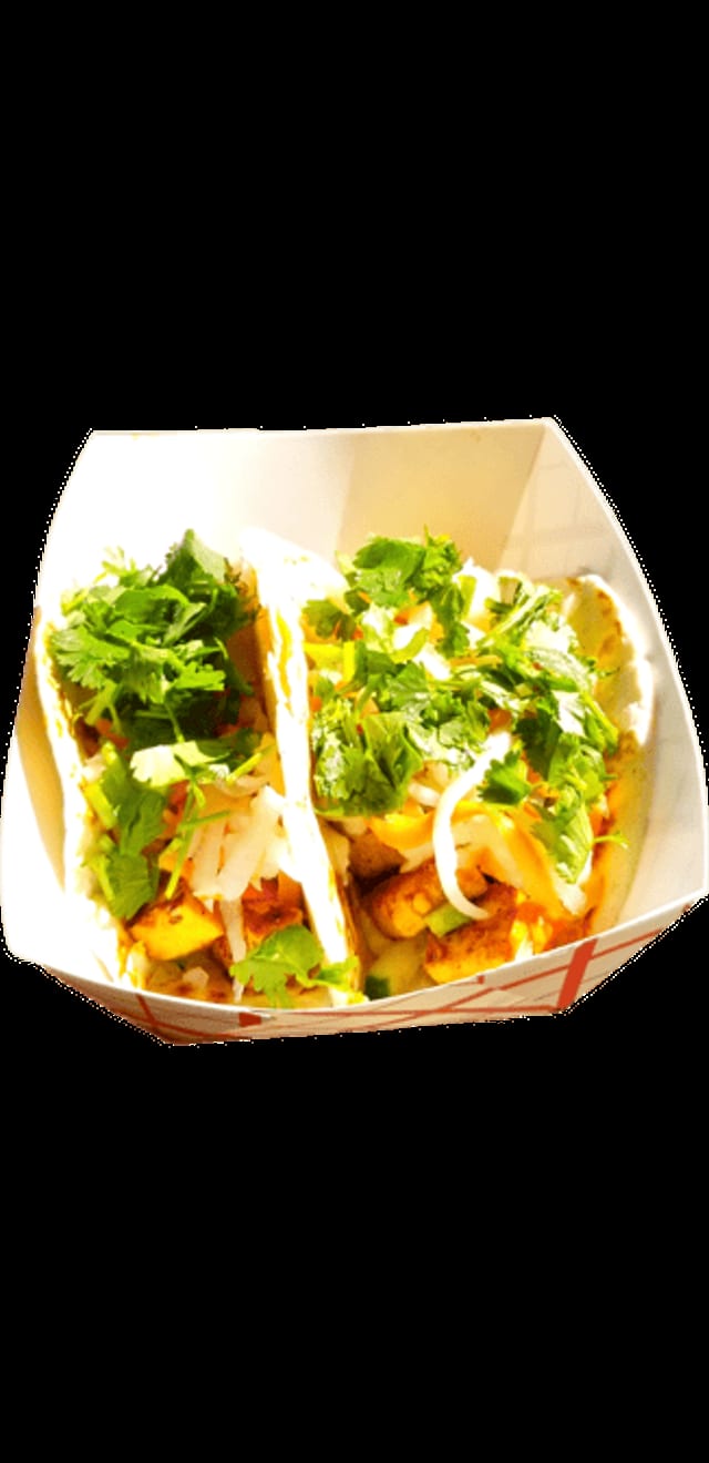Lemongrass Tofu Tacos.