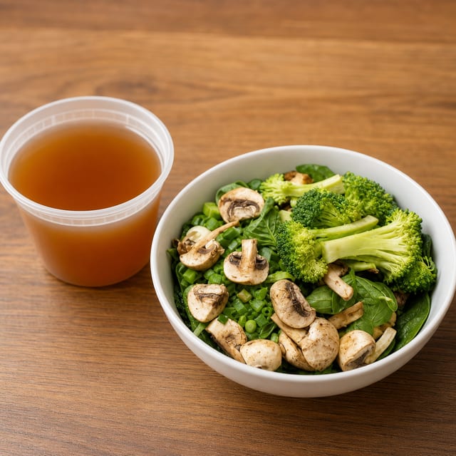 Vegan Pho Just Right.