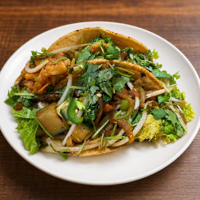 Sauteed Veggies Yummi Tacos.