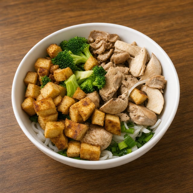 Vegan Pho Deluxe.